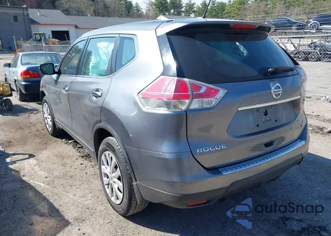 2015 Nissan Rogue S из США, поврежденный, VIN KNMAT2MV5FP583632
